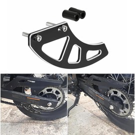 2022 Black Motorcycle Rear Chain Guard Cover Protector Compatible with KLR650 KLR 650 2008-2024