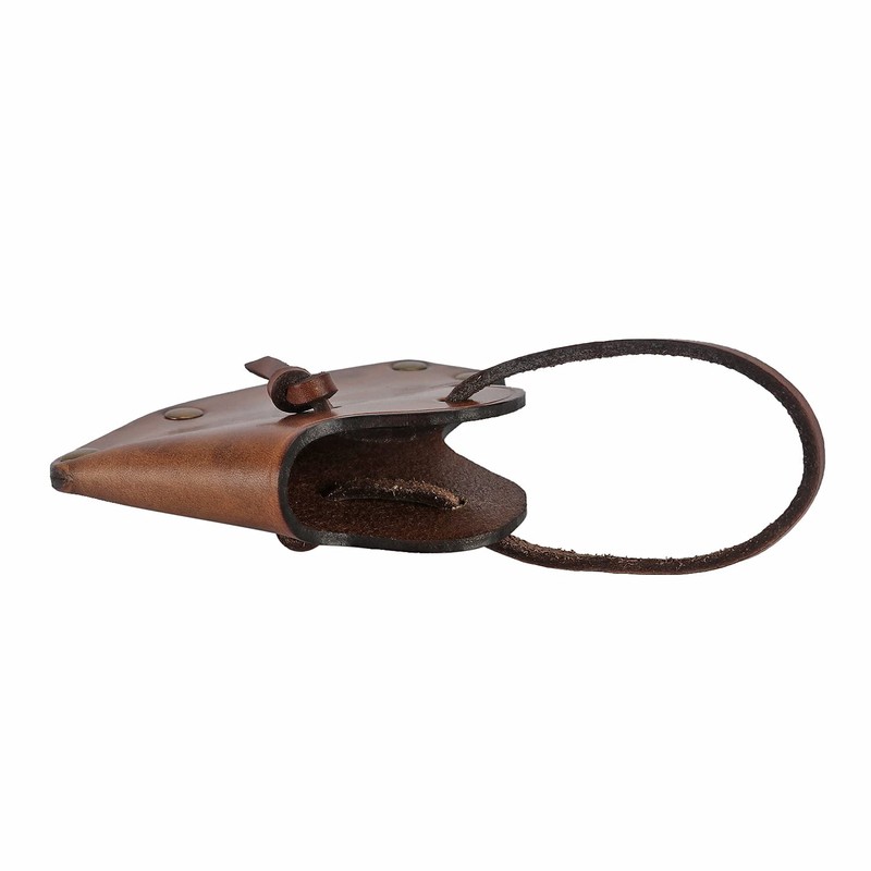 TOURBON Axe Cover Axe Sheath Leather Protective Cover Camping Equipment