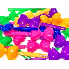 Tara Girls Super Cute Self Hinge Plastic Mulit Design Hair Barrettes Selection (BR72)