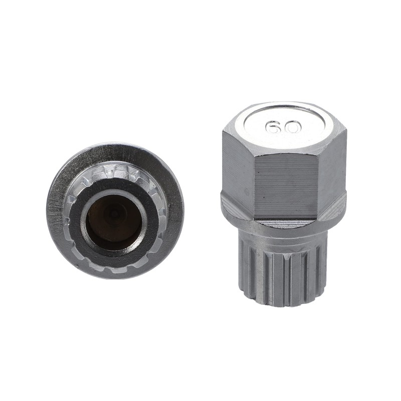X AUTOHAUX Car Wheel Lock Wheel Nut Socket Carbon Rich