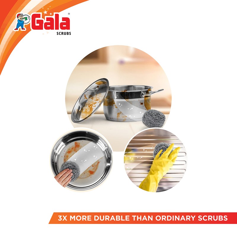 Gala Stainless Steel Scrubber