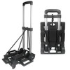 APOXCON Folding Hand Truck, 120 lbs Capacity Luggage Cart with