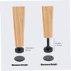 WOONEKY 4pcs Adjustable Heavy Duty Furniture Levelers with Nut Thread