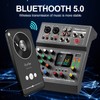 Professional Audio Mixer, Sound Board with 4 Channel Mixer USB