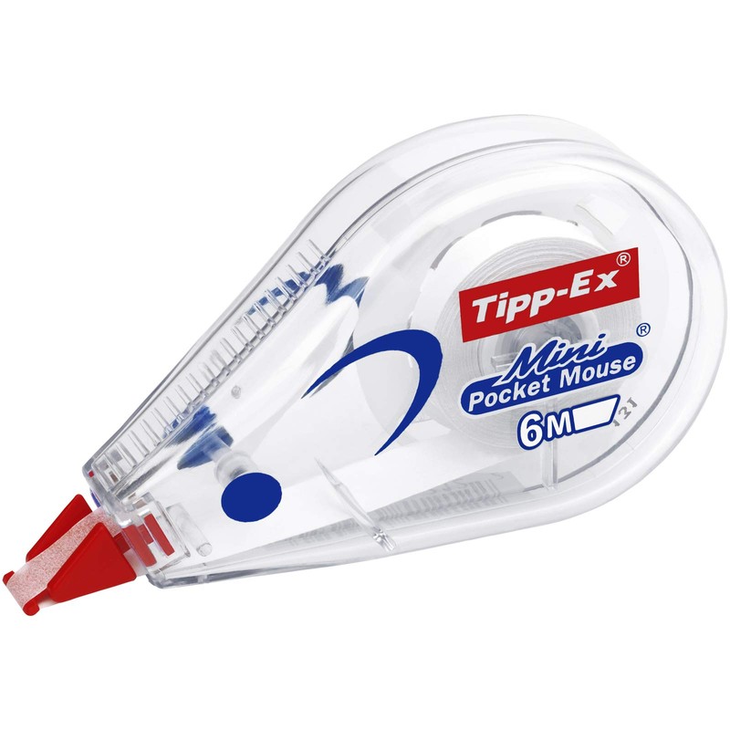 Tipp-Ex Mini Pocket Mouse Correctors, BIC Cristal Original Ball Pens,