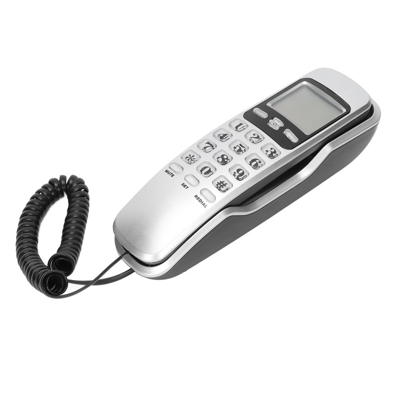 KXT888CID Mini Wall Telephone Hotel Wired Desktop Wall Phone for