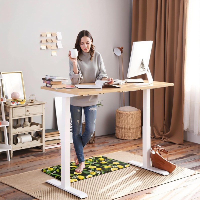 FYATHM Kitchen Mats Lemon Kitchen mats for Floor Anti Fatigue