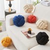 LUSJNGE Decorative Throw Knot Pillow Ball for Home Chair Sofa