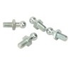 4Pcs 10mm Ball Studs 5/16‑18 Thread High Hardness Rugged Stable