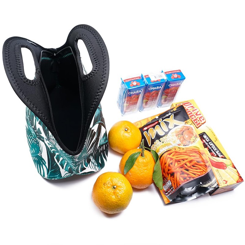 Insulated Neoprene Lunch Bag for Women, Men and Kids -