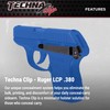 Techna Clip Concealment System for Ruger LCP .380 ACP Pistols
