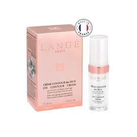 LANGE Eye Contour Cream - Cares For Skin Around Eyes - Diminishes Appearance Of Dark Circles - Protects Delicate Facial Tissues - Revitalizes And Comf