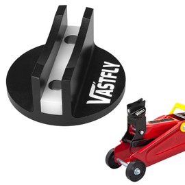 VASTFLY Pinch Weld Jack Pad, Universal Magnetic Jacking Puck for Frame Rail, Car SUV Truck Pickup Sedan MPV Wagon Oil Change Tire Repair Must Haves (Black)