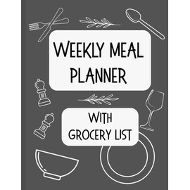 Weekly Meal Planner: With Grocery List
