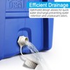 WADY Threaded Drain Plug with Plastic Tethered Cap for Cooler,