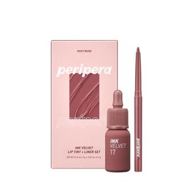 Peripera Liner Kit  - Long-Lasting, Long Wear Lip Colors - Color: Wine Nude