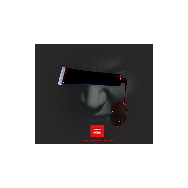 Realistic Looking Costume Makeup Blood – Zombie/Vampire Tube Blood 1