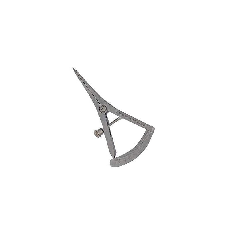 Zamaha UK Castroviejo Caliper Range 0-40MM with Straight Tip, Stainless