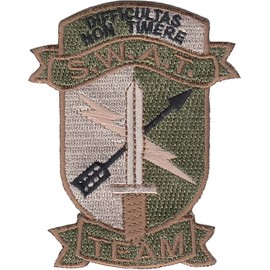 Illinois State Police Patch with Hook & Loop: SWAT Team Subdued