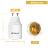 DiCUNO GU10 to E26 Light Bulb Socket Adapter, 2-pin Base