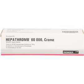 Riemser Hepathromb 60000 Cream, 50 g Cream