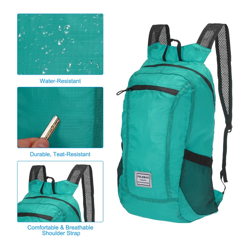 [PATIKIL] Hiking Backpack 15L-20L Packable Lightweight Backpack Daypack Foldable Outdoor