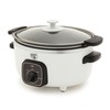 GreenLife 3.5QT Slow Cooker, PFAS-Free Non-Toxic Ceramic Nonstick Removable Interior