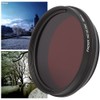FOTGA Adjustable IR Filter Integrated Practical for Infrared Photography Creation46mm
