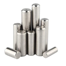 Yesallwas 150Pcs 8 Kinds M2 M3 M4 M5 Dowel Pin Stainless Steel Shelf Support Pin Metal Fasten Elements Used On Precise Location