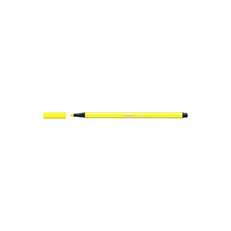 Stabilo Set of 3Drawing Pens Pen 68Paste Medium 1mm–Lemon Yellowaa