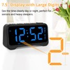 ROCAM Digital Alarm Clock for Bedrooms with Large Display, Loud
