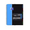 Oxford Student SOS Notes Spiral 160 Page Notebook, Assorted Colours