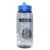 NALGENE TRITAN 16 OZ W/M GRAY W/ BLUE CAP