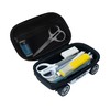 ZIPIT Police Car Pencil Case for Boys | Large Capacity