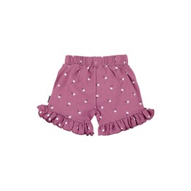 Sterntaler Swimming Shorts Flowers - Swimming Trunks Girls with Valances - Swimming Trunks Girls with Cord and UV Protection 50+ - Swimming Shorts Children, purple