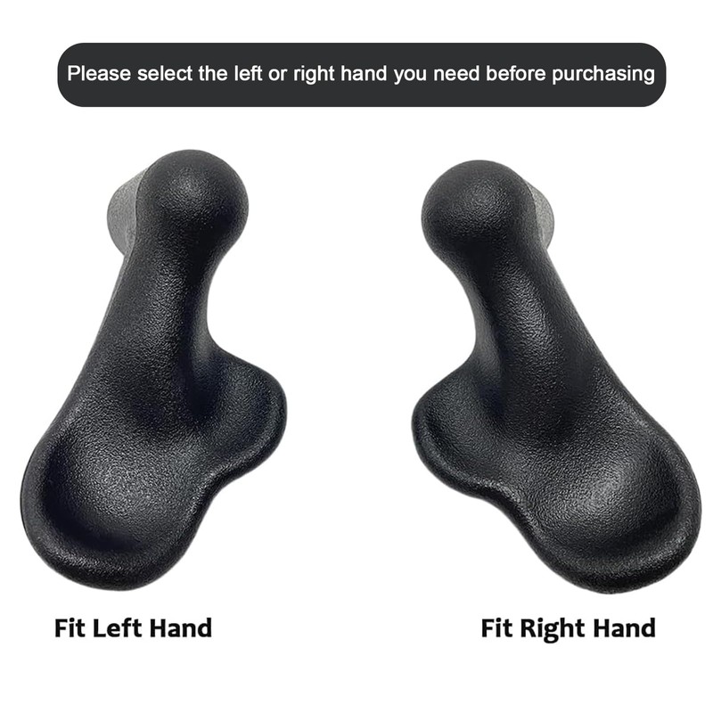 Orthopedic Walking Cane Replacement Handgrip Fits 7/8" Crutch Pipe for