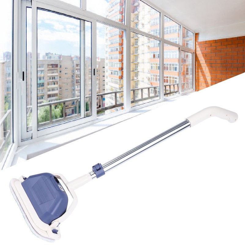 Electric Window Cleaner Multifunctional Detachable Head Ergonomic 2000mAh Labor Saving