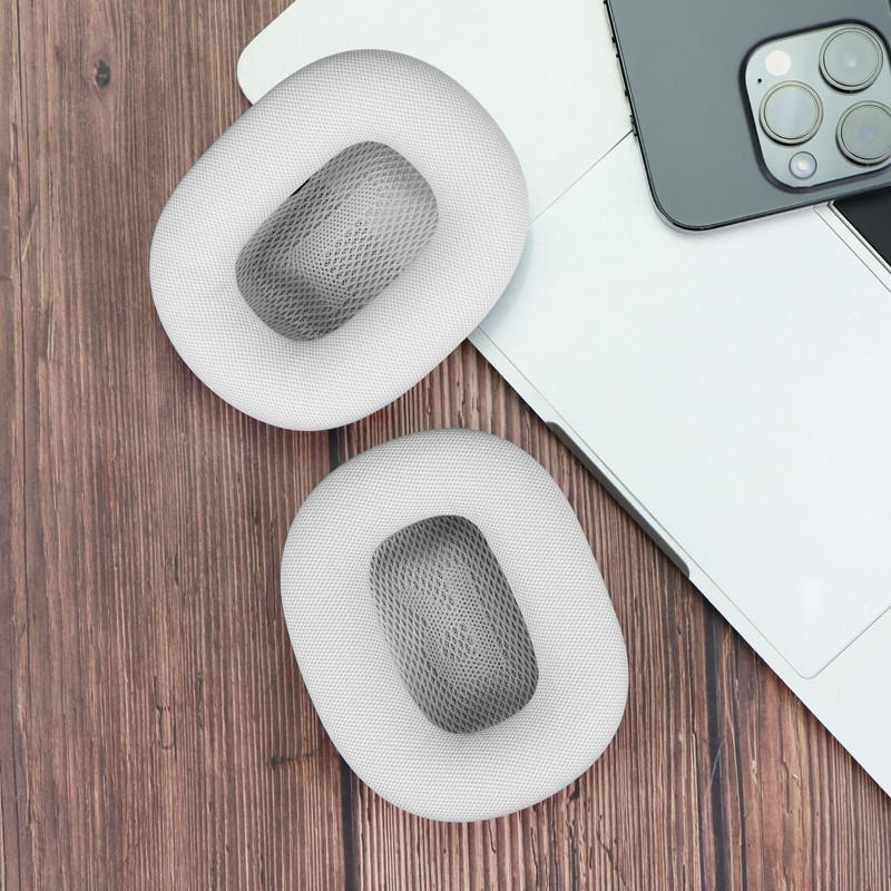 MOLGRIA Replacement Earpads for AirPods Max Headphones,Earpads with Protein Leather,Memory