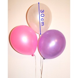 40 Ct. Balloons, 11.8 inches (30 cm), For Weddings, Parties, Celebrations, Events, Decoration, Performance