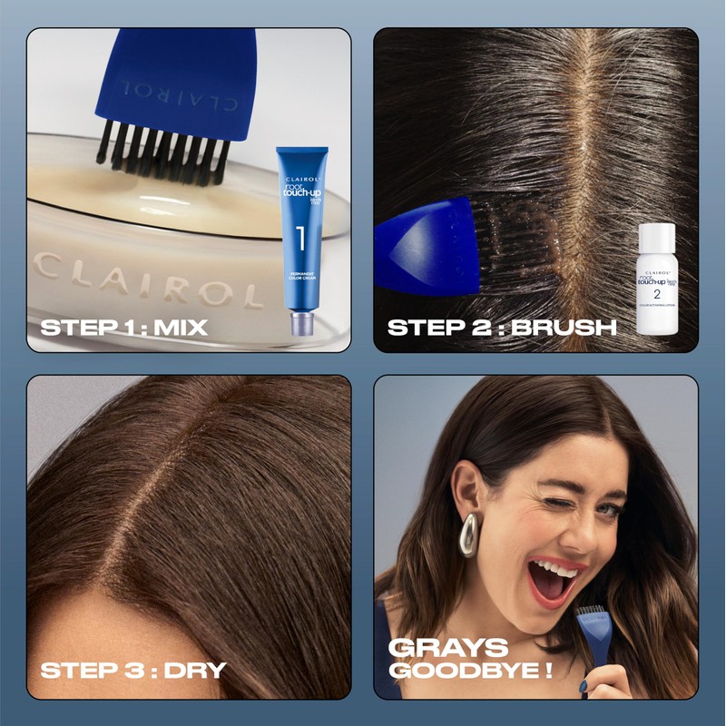 Clairol Root Touch-Up by Nice'n Easy Permanent Hair Dye, 5