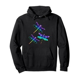 Dragonfly Gift Spirit Animal Chakra Color Dragonflies Pullover Hoodie
