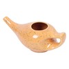 Handcrafted Ceramic Neti Pot (Tiger Mat)