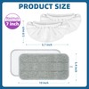 LOVECO Microfiber Steam Mop Pads Compatible with FEPPO, FODFINU &