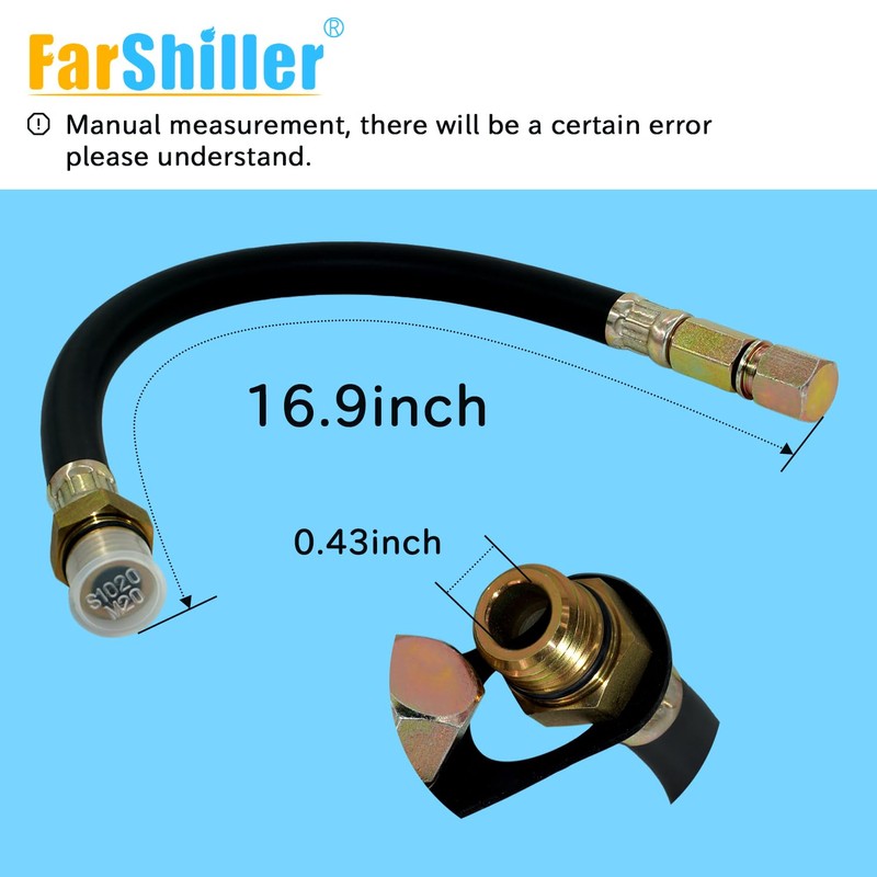 510440902 Engine Flex Oil Drain Hose Compatible With Kawasaki FH