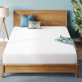 Rolanstar 6 Inch Twin Gel Memory Foam Mattress Fiberglass Free, CertiPUR-US Certified, Cool Sleep & Comfy Support, Mattress in a Box