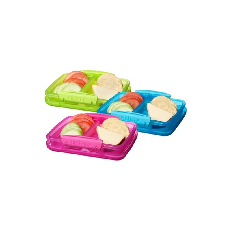 Sistema Lunchbox Small Split 2fach unterteilt pink 5000095