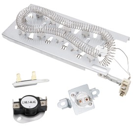 Dryer Heating Element Kit Fit for Whirlpool WED5100HC2 WED5100HC0 WED5100HC1 WED5100HW2 WED5100HW1 WED5100HW0 WED5100HW3 WED5100HC3 WED8000DW4 WED5605MC0