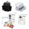 Multi-function Large Capacity Baby Diaper Bag Backpack WStroller Straps Pockets