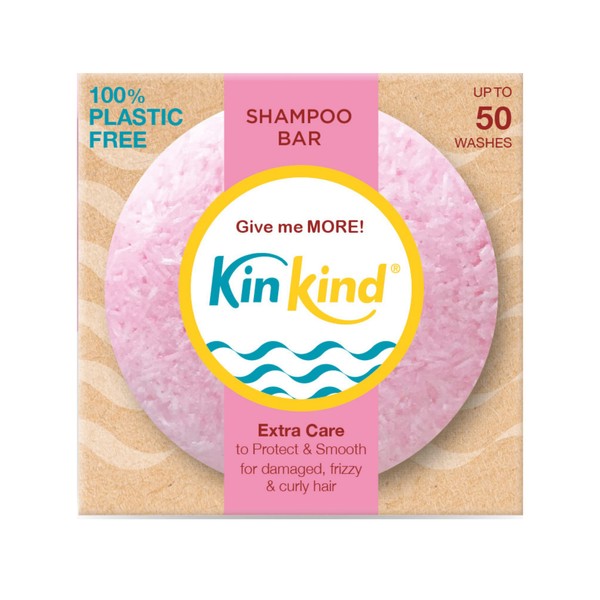 KinKind Give me MORE! Shampoo Bar for for Curly, Damaged