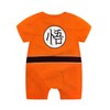 Sxkayxr Newborn Baby Boys Girls Goku Inspired Toddler Outfit Jumpsuit,